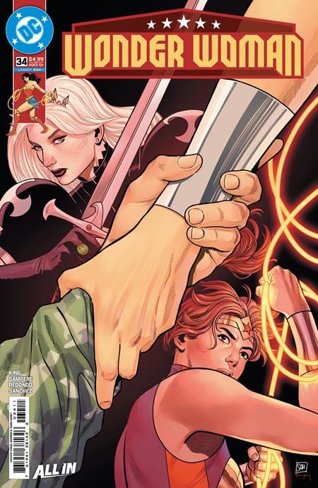 DC Comics NEW THIS WEEK WONDER WOMAN #34 CVR A DANIEL SAMPERE (VF/NM)
