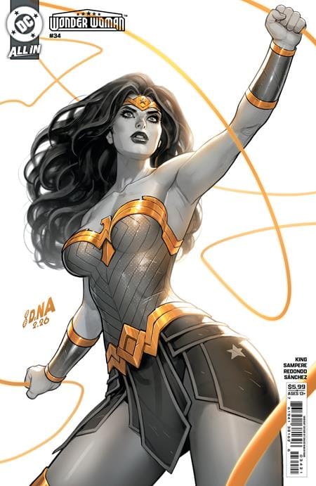 DC Comics NEW THIS WEEK WONDER WOMAN #34 CVR B DAVID NAKAYAMA CARD STOCK VAR (VF/NM)