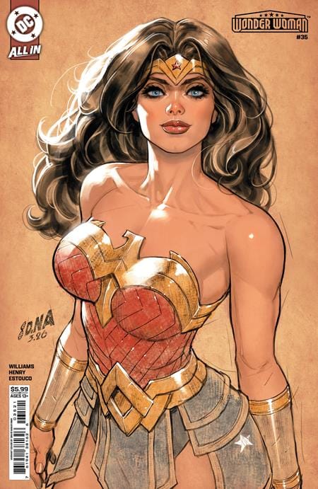 DC Comics NEW THIS WEEK WONDER WOMAN #35 CVR B DAVID NAKAYAMA CARD STOCK VAR (VF/NM)