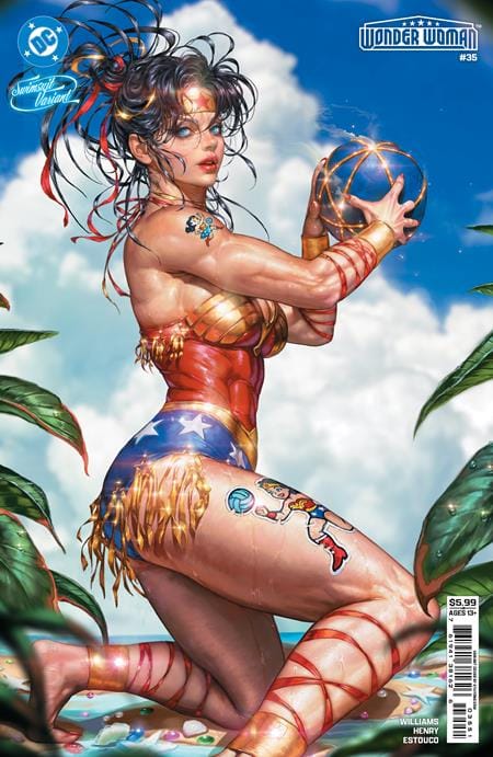 DC Comics NEW THIS WEEK WONDER WOMAN #35 CVR E KYUYONG EOM SWIMSUIT CARD STOCK VAR (VF/NM)