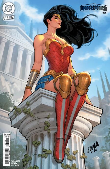 DC Comics NEW THIS WEEK WONDER WOMAN #36 CVR B DAVID NAKAYAMA CARD STOCK VAR (VF/NM)
