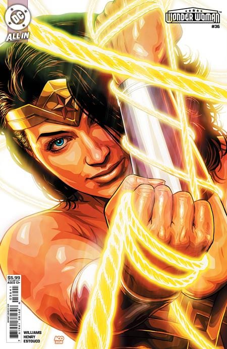 DC Comics NEW THIS WEEK WONDER WOMAN #36 CVR D ACO CARD STOCK VAR (VF/NM)