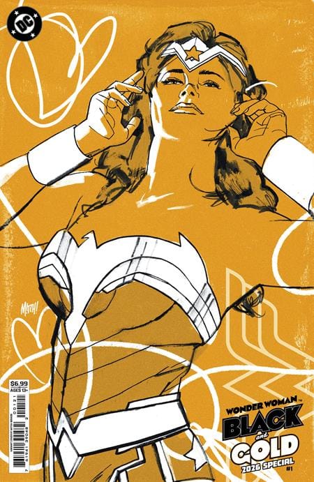 DC Comics NEW THIS WEEK WONDER WOMAN BLACK & GOLD 2026 SPECIAL #1 (ONE SHOT) CVR B MITCH GERADS CARD STOCK VAR (VF/NM)