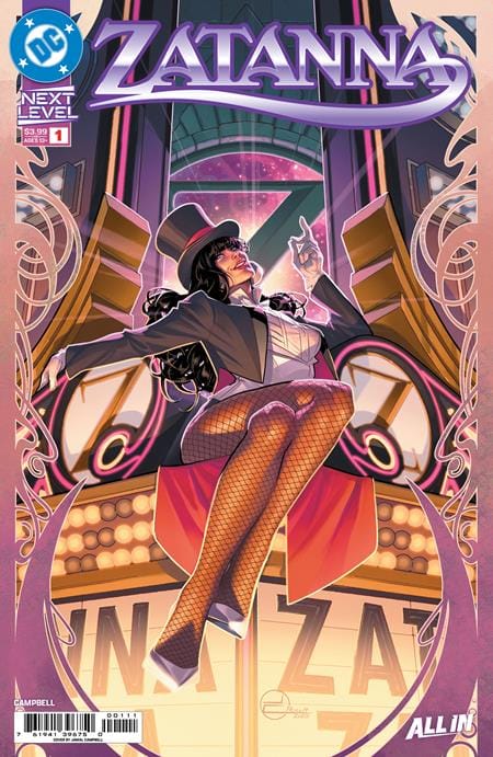 DC Comics NEW THIS WEEK ZATANNA (2026) #1 CVR A JAMAL CAMPBELL (VF/NM)