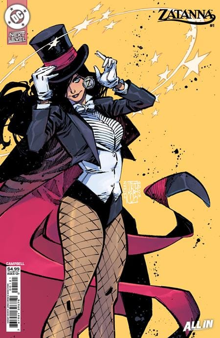 DC Comics NEW THIS WEEK ZATANNA (2026) #1 CVR D JORGE CORONA NEXT LEVEL CARD STOCK VAR (VF/NM)