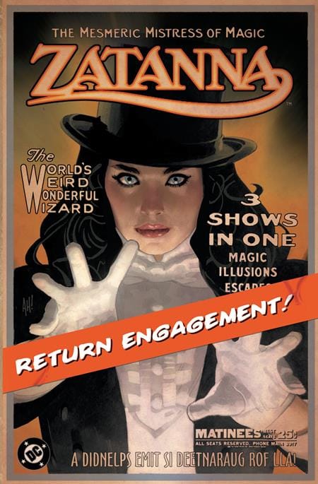 DC Comics NEW THIS WEEK ZATANNA (2026) #1 CVR E ADAM HUGHES FOIL VAR (VF/NM)