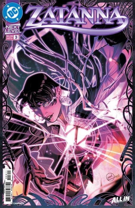 DC Comics NEW THIS WEEK ZATANNA (2026) #3 CVR A JAMAL CAMPBELL (VF/NM)