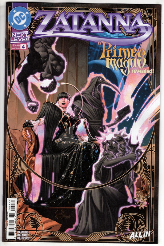 DC Comics NEW THIS WEEK ZATANNA (2026) #4 CVR A JAMAL CAMPBELL (VF/NM)