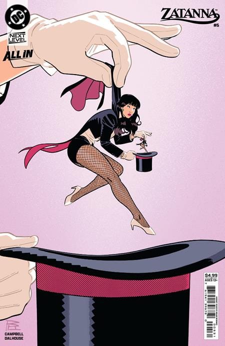 DC Comics NEW THIS WEEK ZATANNA (2026) #5 CVR C BRUNO REDONDO CARD STOCK VAR (VF/NM)