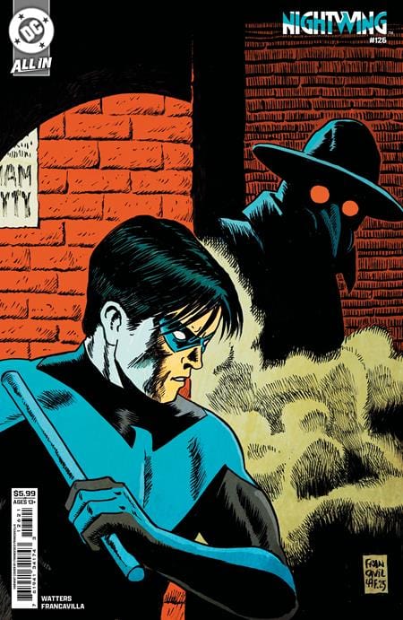 DC Comics NIGHTWING #126 CVR C FRANCESCO FRANCAVILLA CARD STOCK VAR