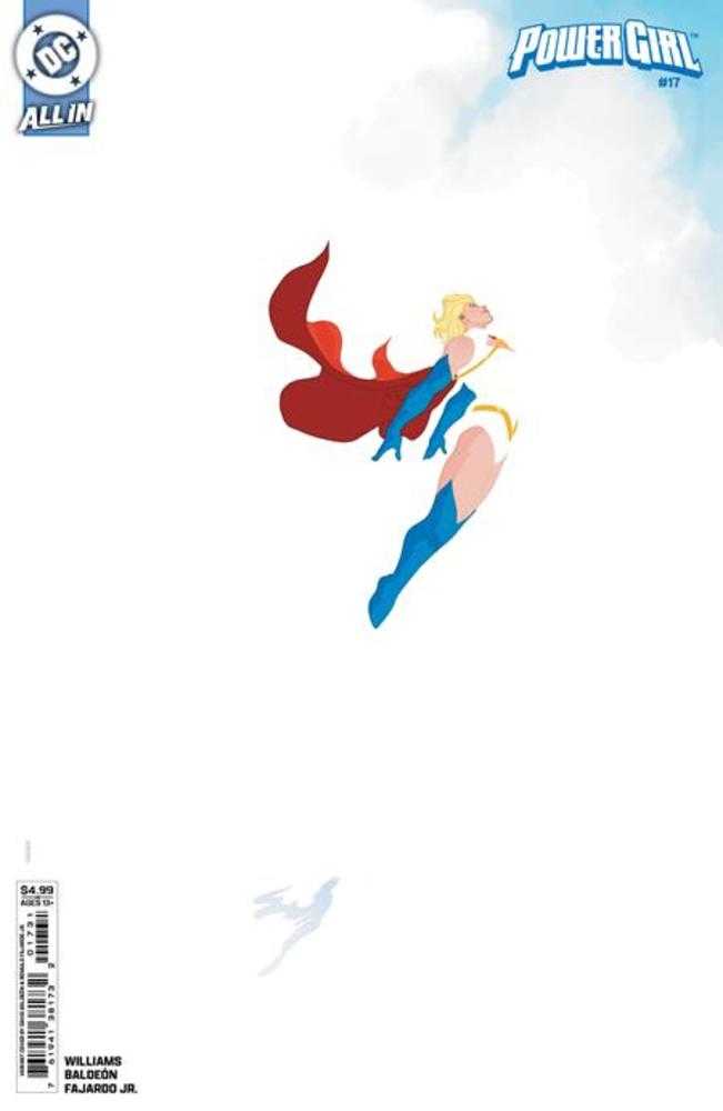 DC Comics Power Girl #17 Cover B David Baldeon Card Stock Variant