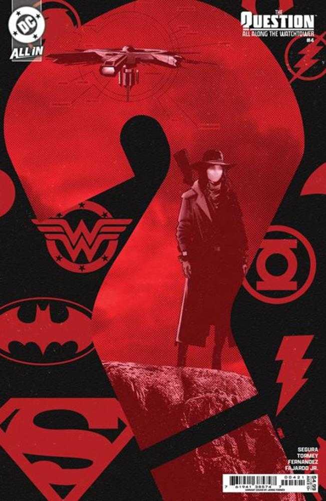 DC Comics Question All Along The Watchtower #4 (Of 6) Cover B Jorge Fornes Card Stock Variant