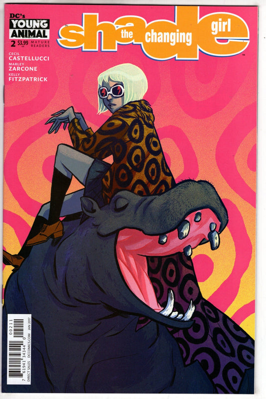 DC COMICS SHADE THE CHANGING GIRL #2 (MR)
