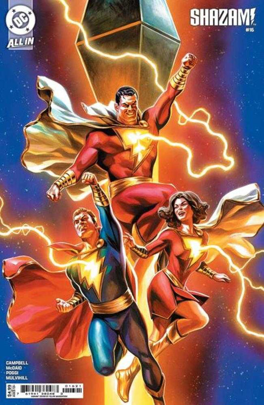 DC Comics Shazam #16 Cover B Felipe Massafera Card Stock Variant