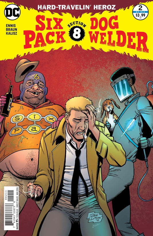 DC COMICS SIX PACK & DOGWELDER HARD TRAVELIN HEROZ #2 (OF 6)
