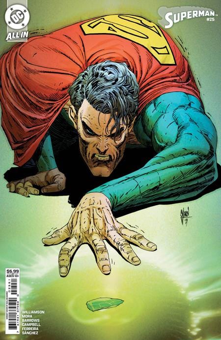 DC COMICS SUPERMAN #25 CVR C GUILLEM MARCH CARD STOCK VAR