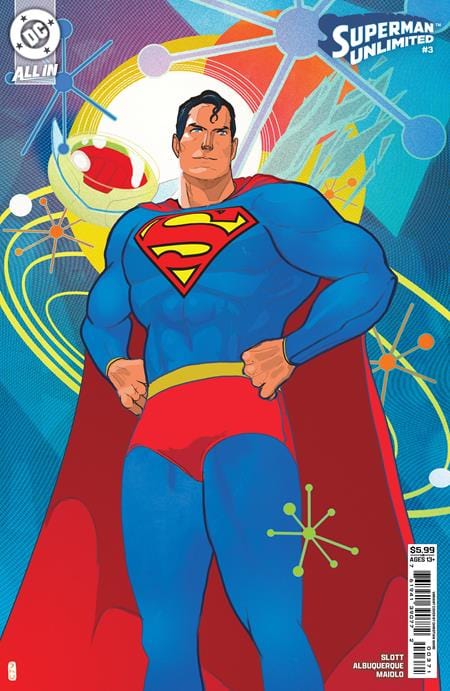 DC Comics SUPERMAN UNLIMITED #3 CVR F CHRISTIAN WARD CARD STOCK VAR
