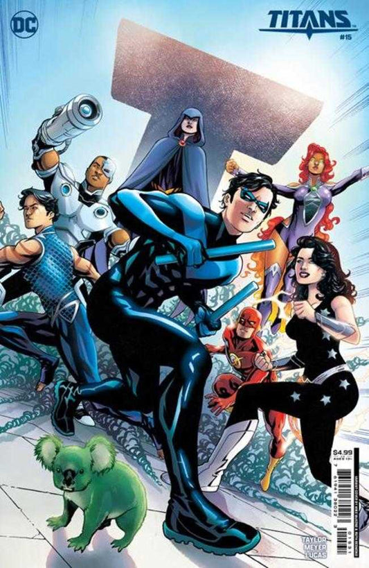 DC Comics Titans #15 Cover C Mike McKone Card Stock Variant