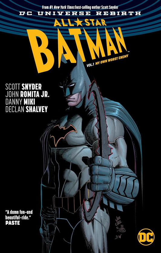 DC COMICS TRADE ALL STAR BATMAN HC VOL 01 MY OWN WORST ENEMY (REBIRTH)