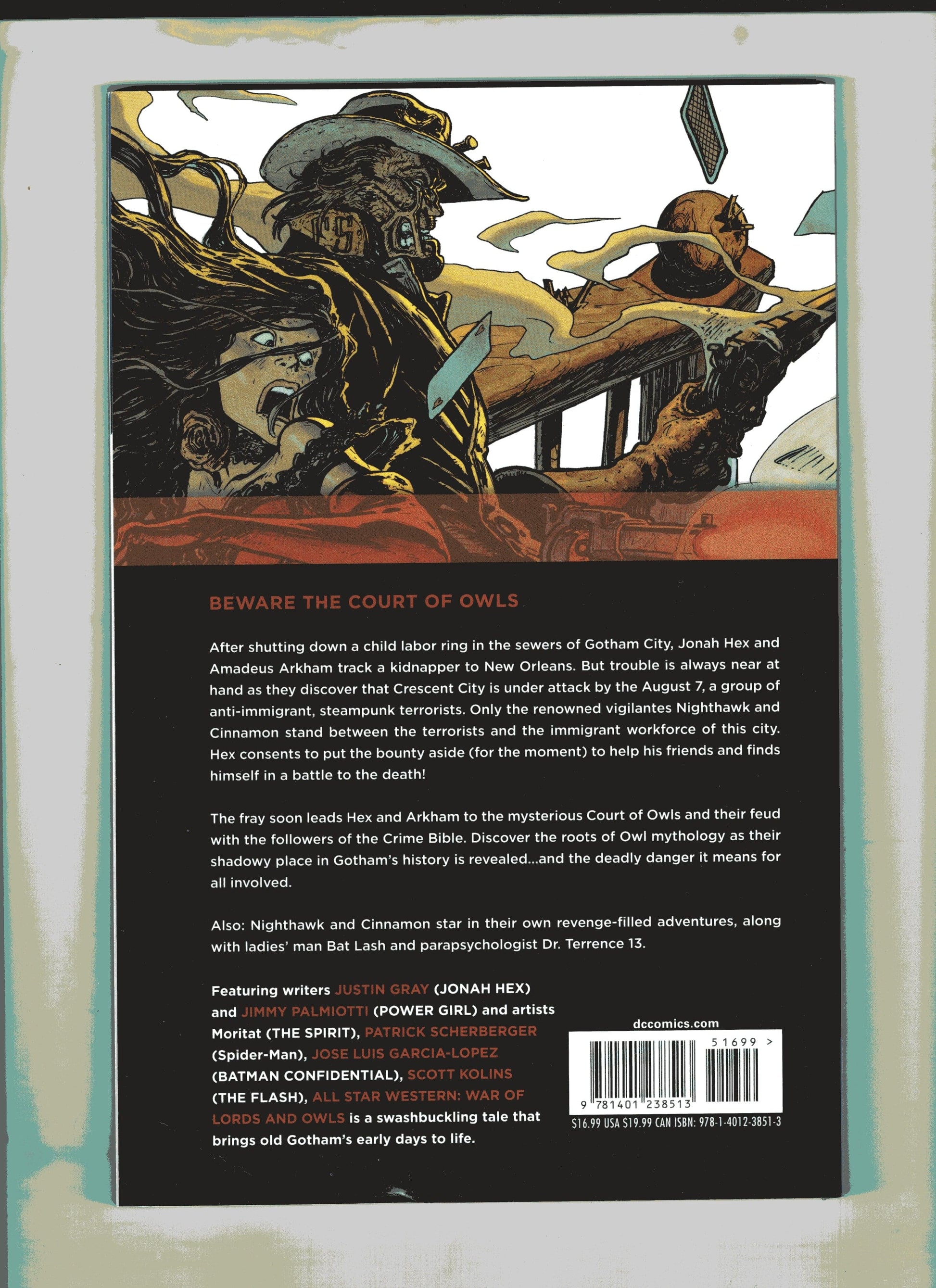 DC COMICS TRADE All Star Western TPB Volume 02 Lords & Owls (N52)