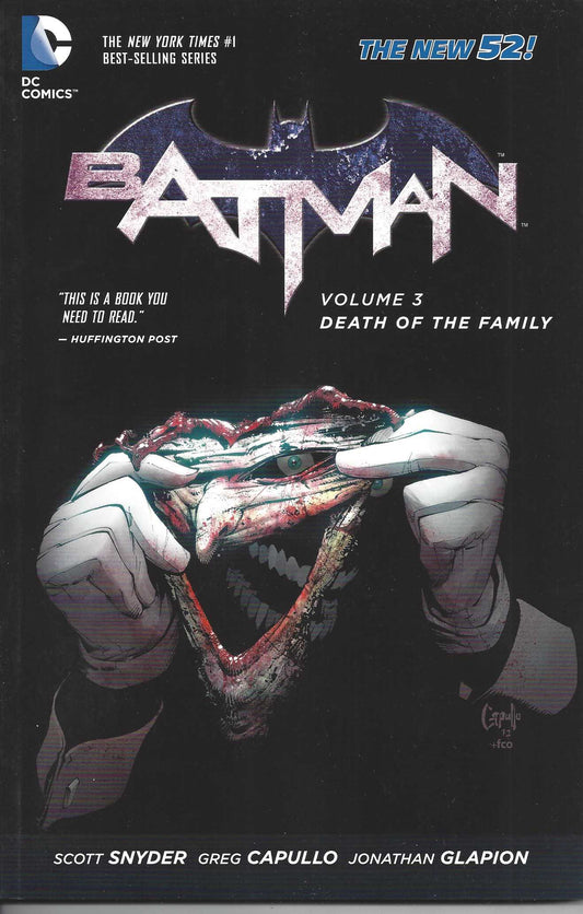 DC COMICS trade BATMAN TP VOL 03 DEATH OF THE FAMILY (N52)