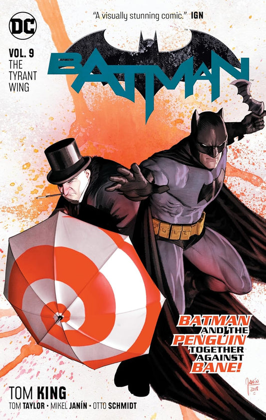 DC COMICS trade BATMAN TP VOL 09 THE TYRANT WING