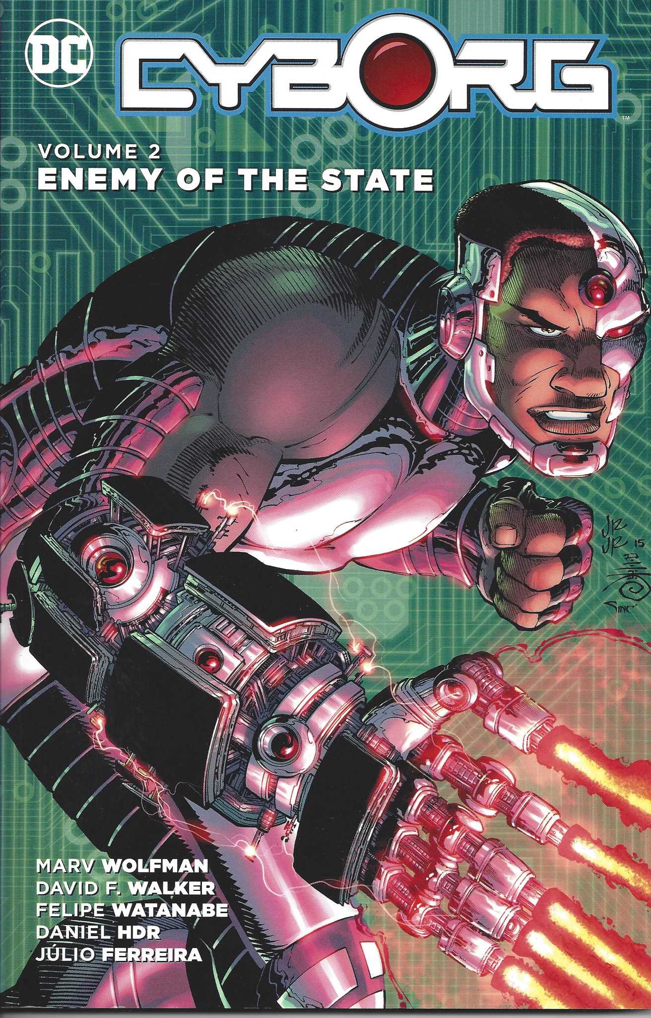DC COMICS trade CYBORG TP VOL 02 ENEMY OF THE STATE (RES)