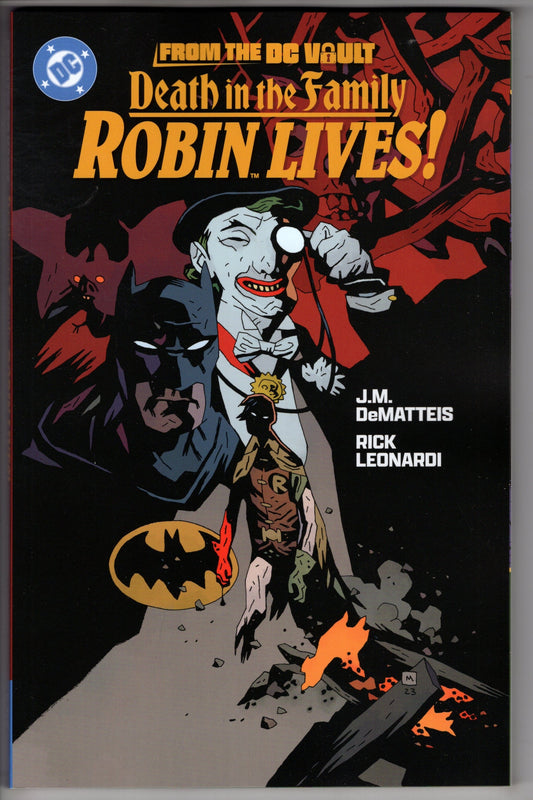 DC COMICS TRADE FROM THE DC VAULT DEATH IN THE FAMILY ROBIN LIVES TP