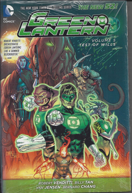 GREEN LANTERN HC VOL 05 TEST OF WILLS (N52) - Packrat Comics