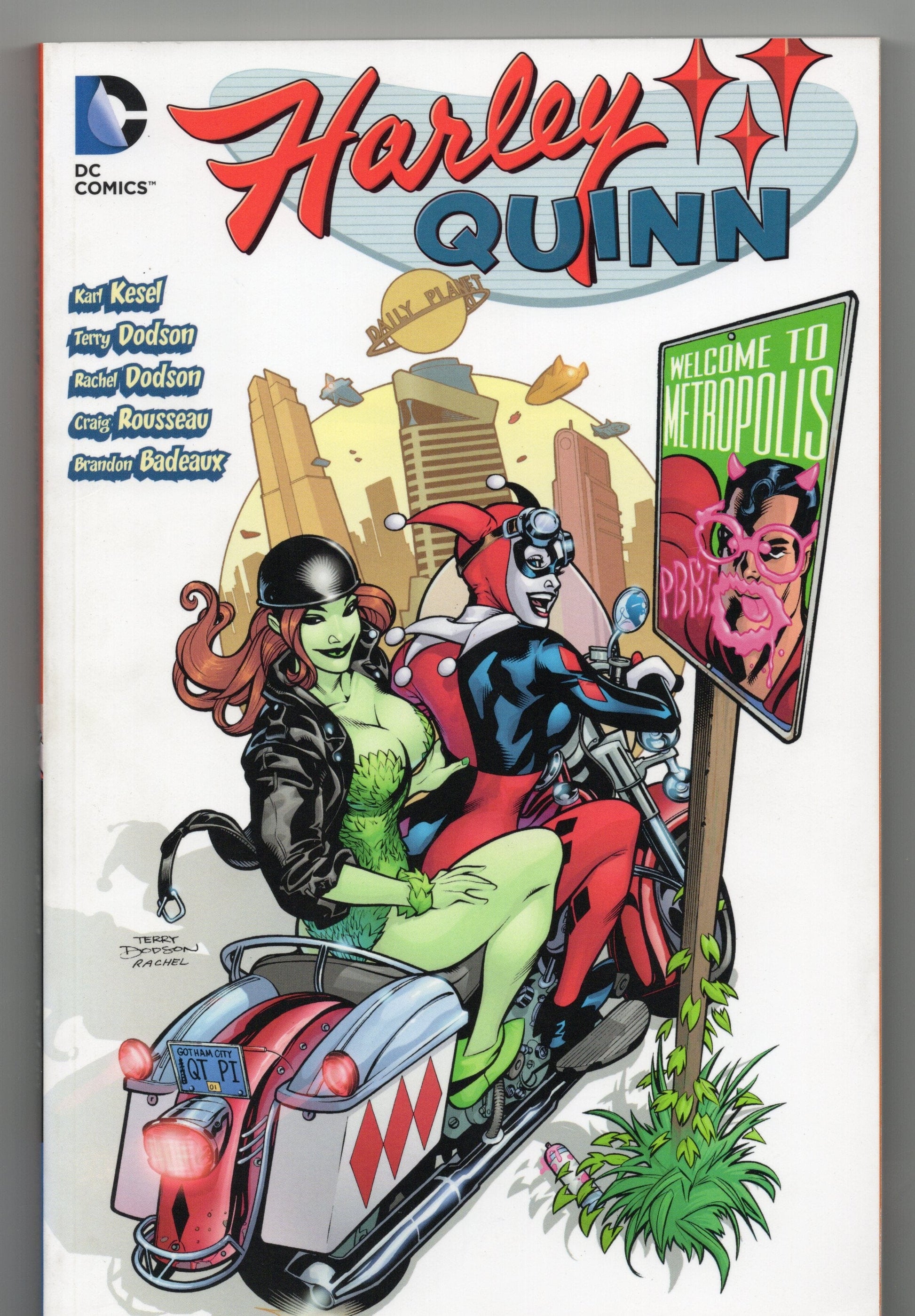 DC COMICS TRADE HARLEY QUINN WELCOME TO METROPOLIS TP