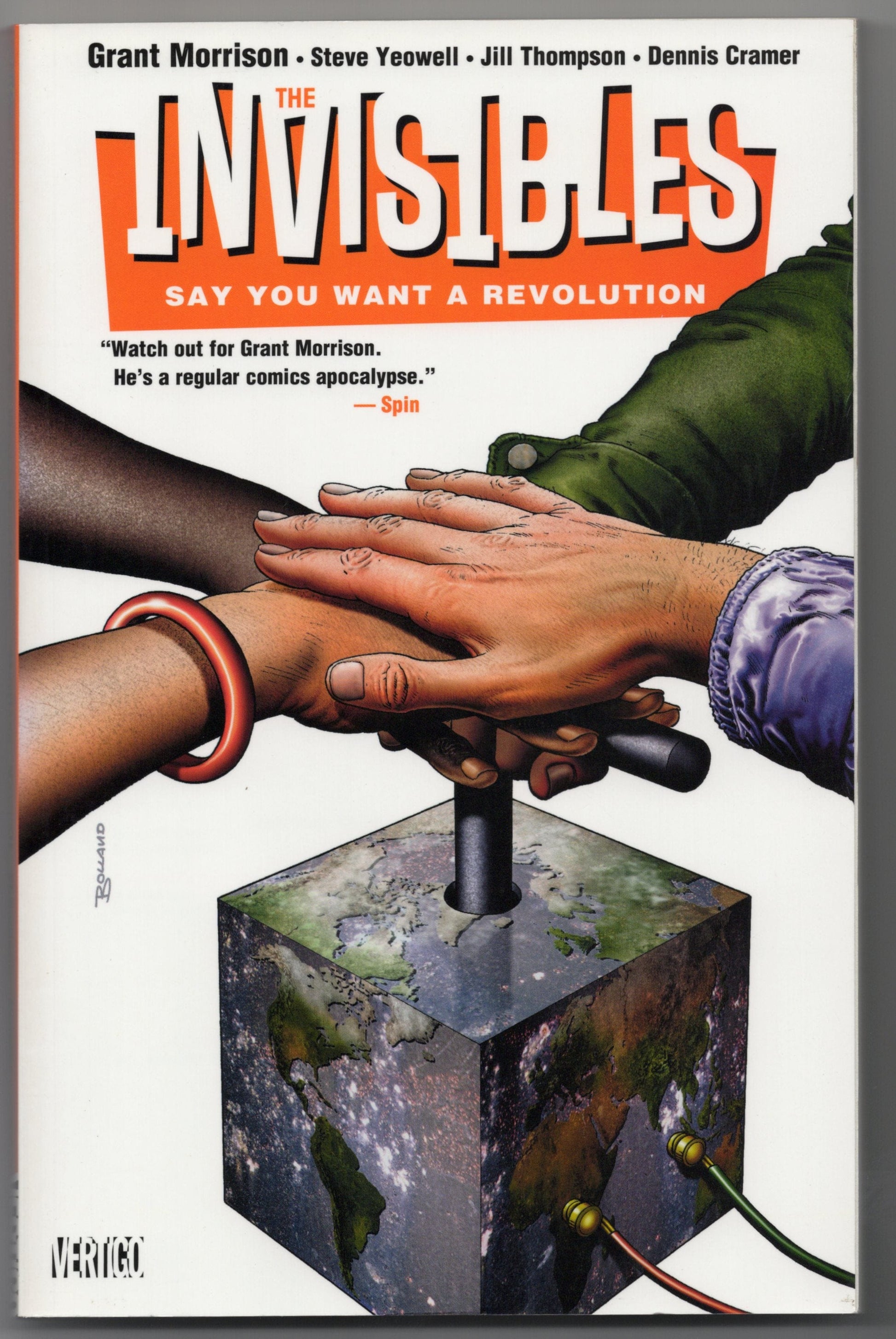 DC COMICS TRADE INVISIBLES TP #1 SAY YOU WANT A REVOLUTION (SEP068118) (MR)