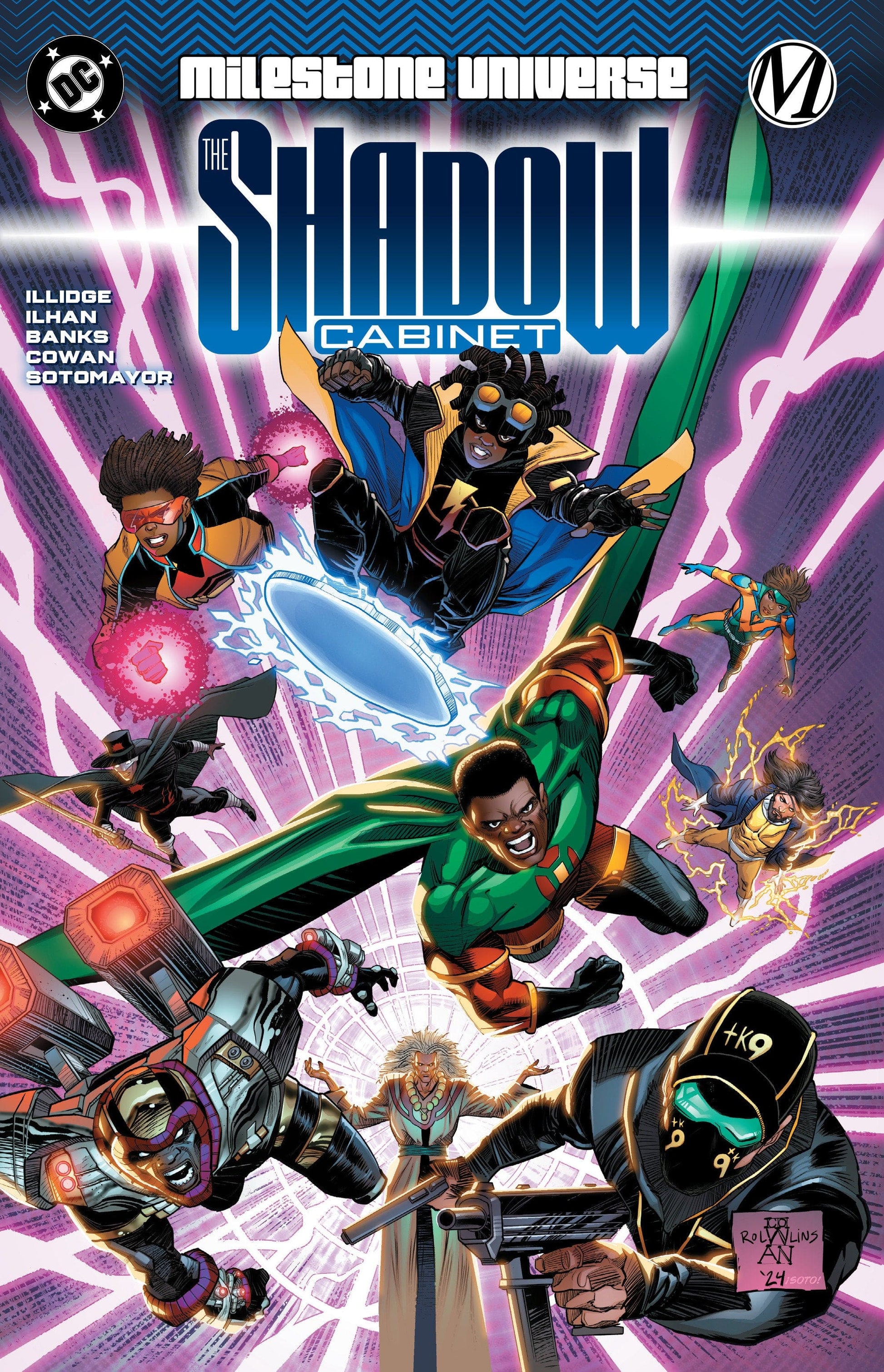 DC Comics TRADE Milestone Universe: The Shadow Cabinet