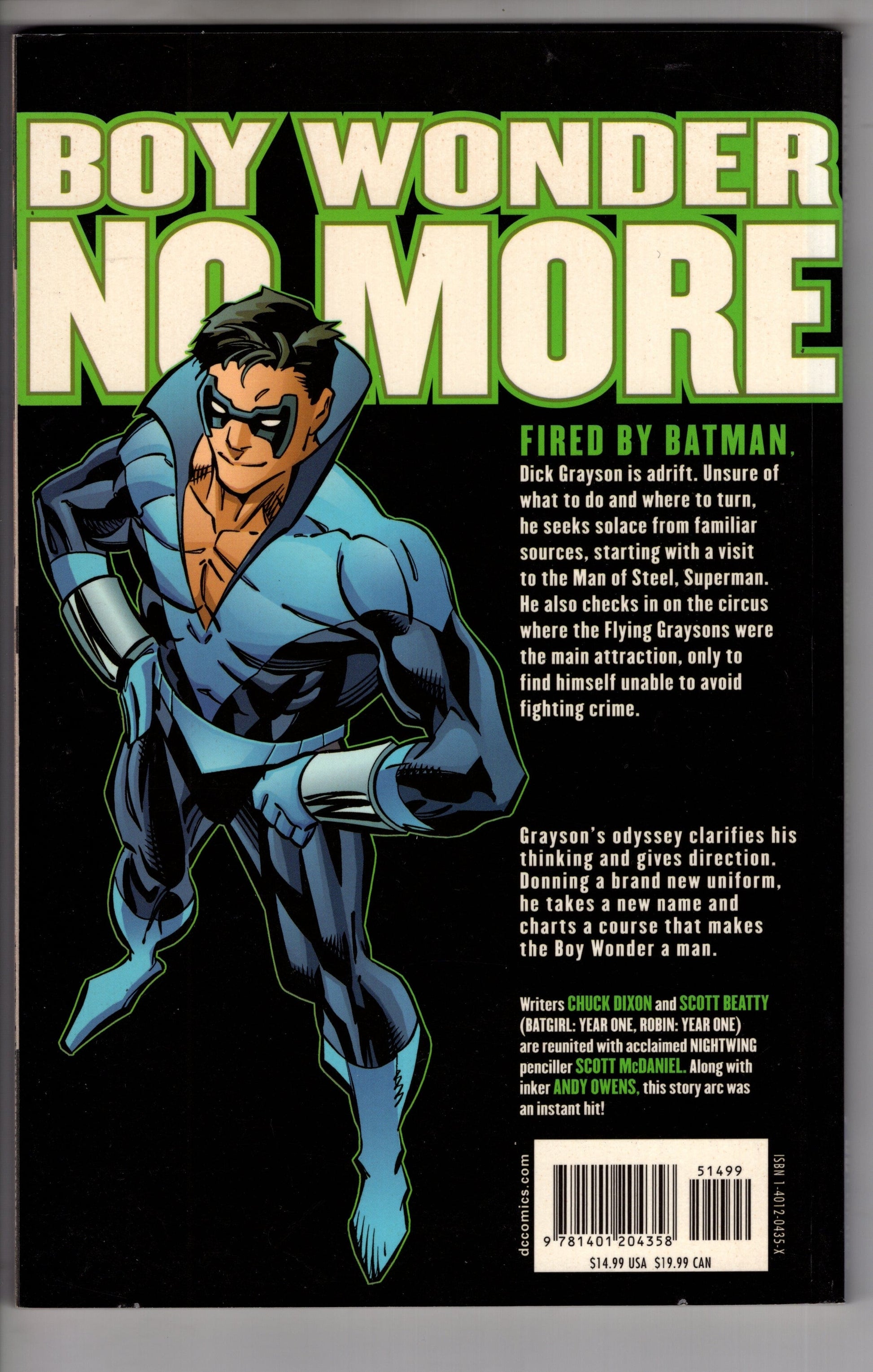 DC COMICS TRADE Nightwing Year One TPB