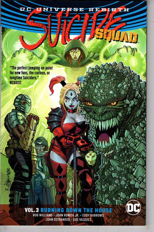 DC COMICS TRADE SUICIDE SQUAD TP VOL 03 BURNING DOWN THE HOUSE (REBIRTH)