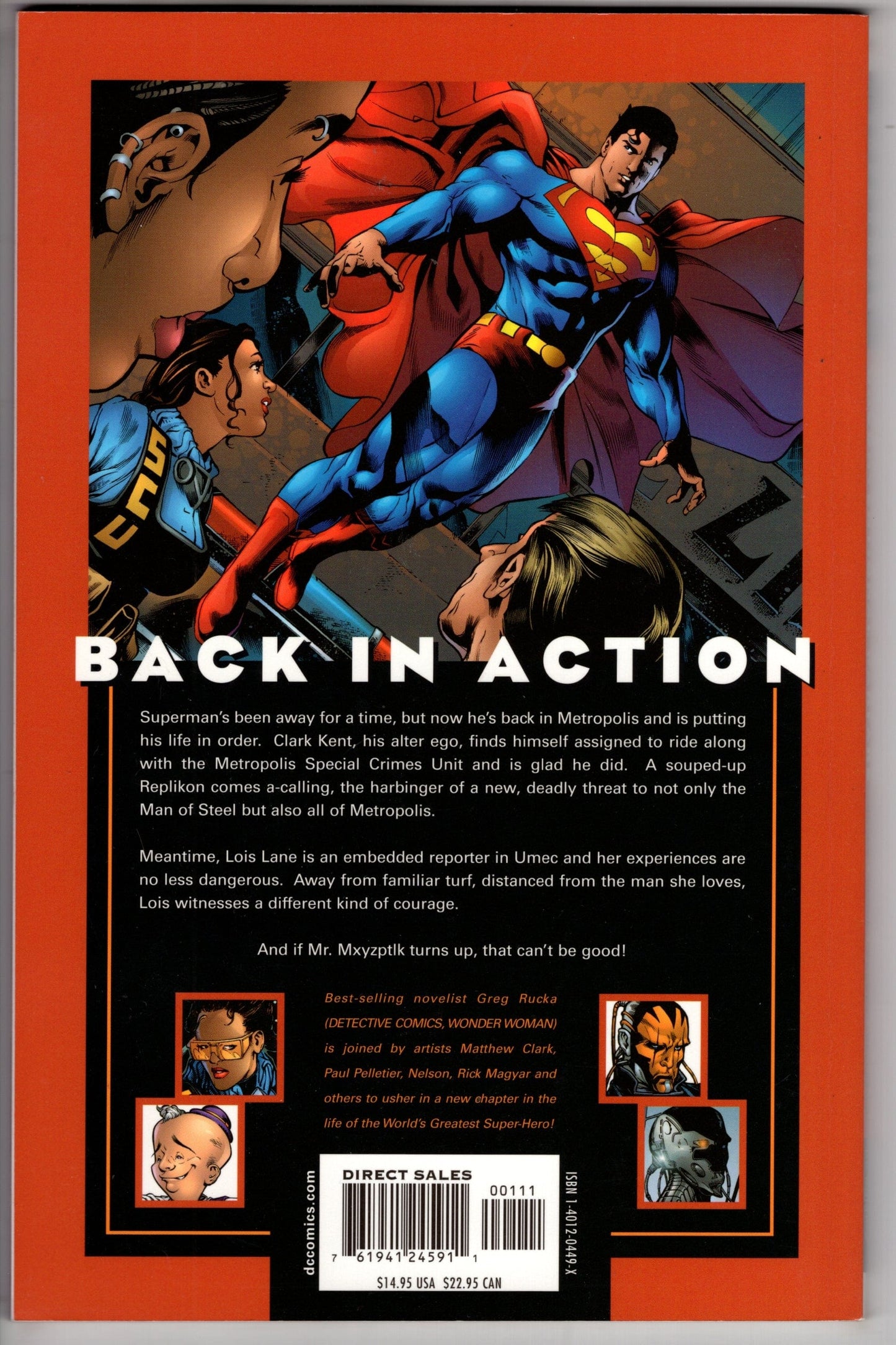 DC COMICS TRADE SUPERMAN UNCONVENTIONAL WARFARE TP