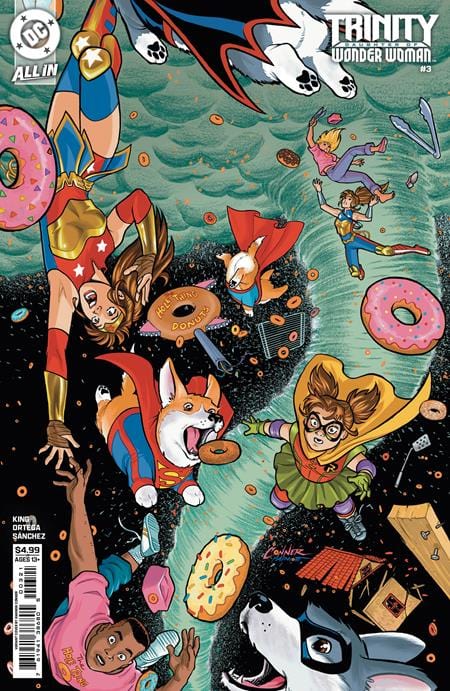 DC Comics TRINITY DAUGHTER OF WONDER WOMAN #3 (OF 6) CVR B AMANDA CONNER CARD STOCK VAR