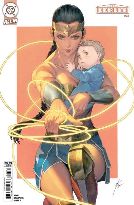 DC Comics WONDER WOMAN #23 CVR C HOMARE CARD STOCK VAR