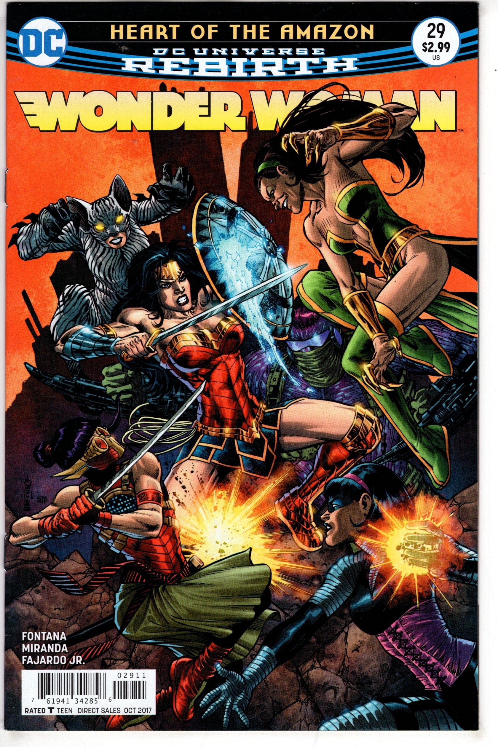 DC COMICS WONDER WOMAN #29  (5th Series)