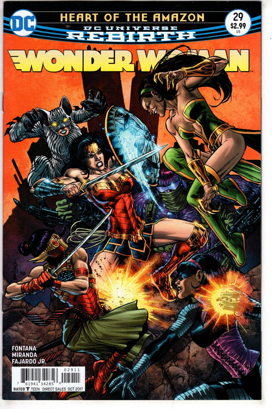 DC COMICS WONDER WOMAN #29  (5th Series)