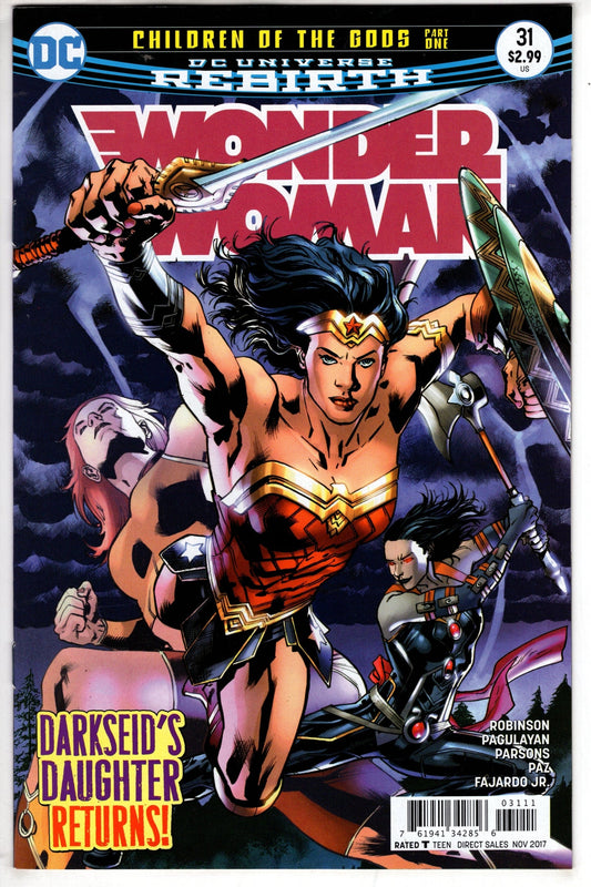 DC COMICS WONDER WOMAN #31  (5th Series)