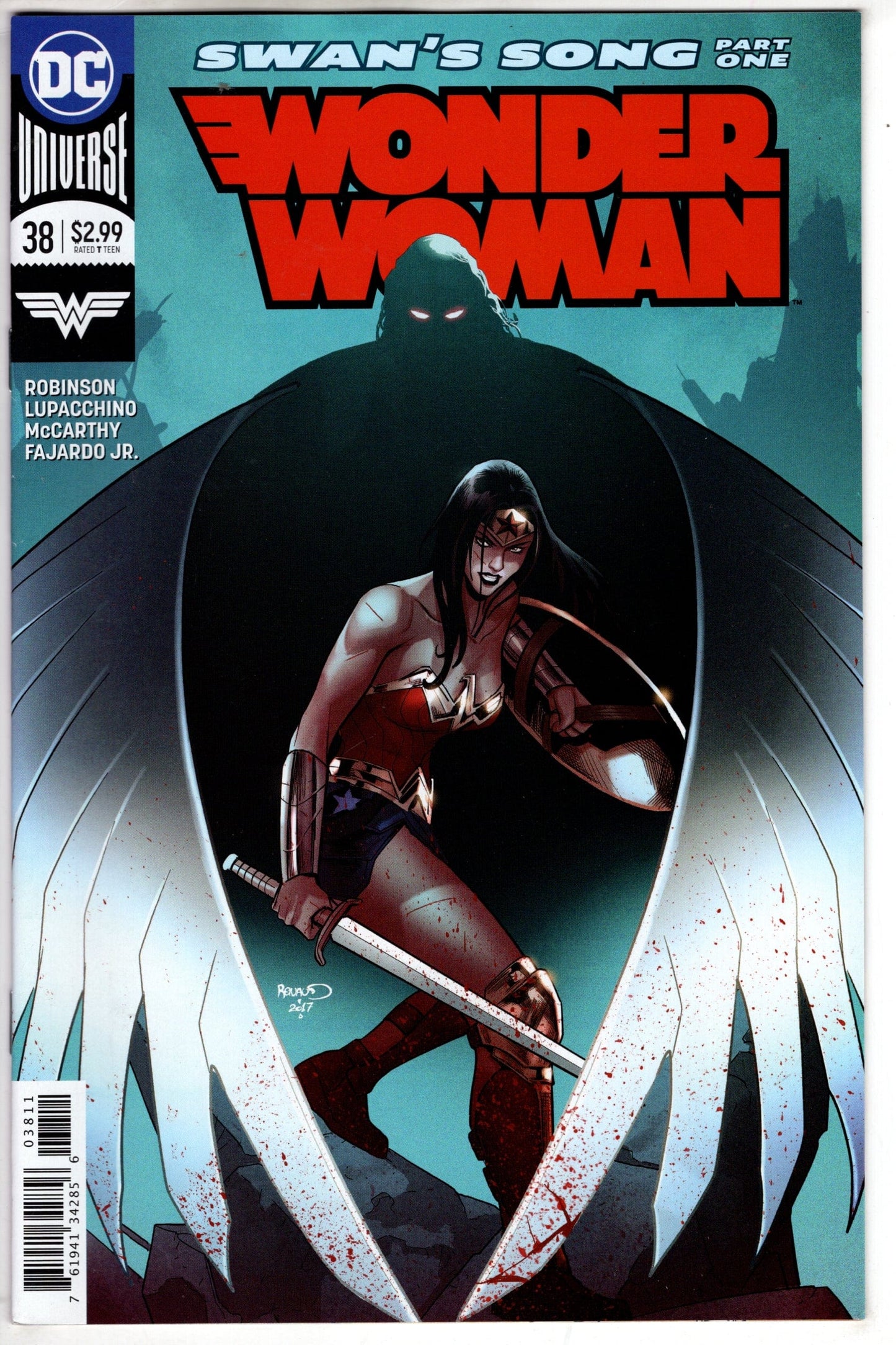 DC COMICS WONDER WOMAN #38  (5th Series)