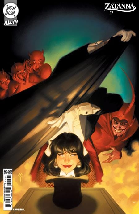 DC Comics ZATANNA #4 (OF 6) CVR C MIGUEL MERCADO CARD STOCK VAR