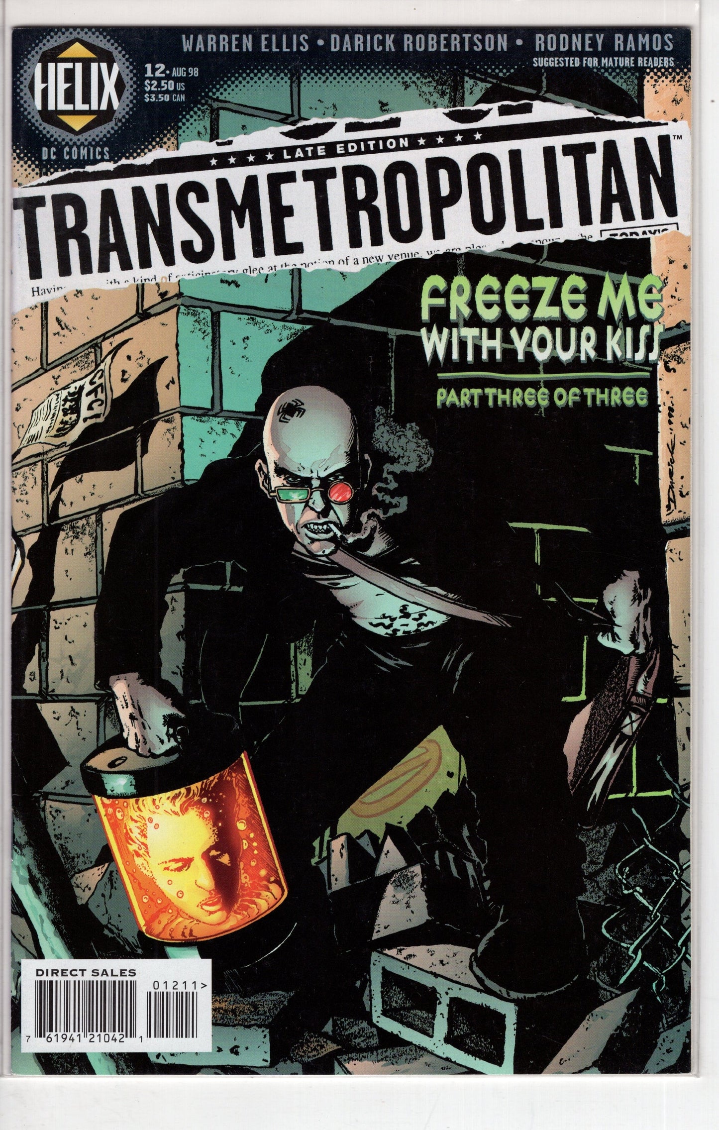 DC/Helix Comics Transmetropolitan #12 (1997-2002)