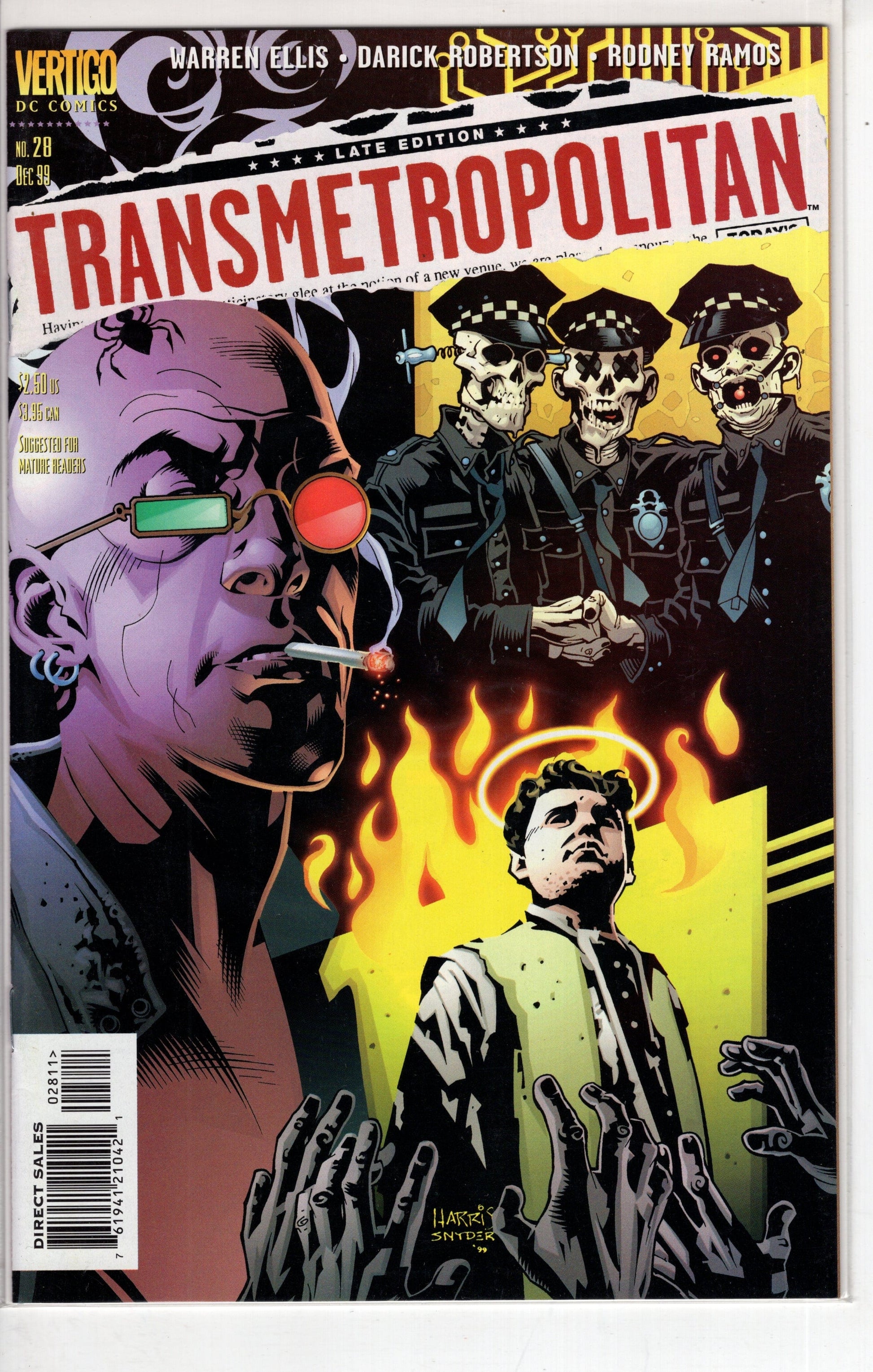 DC/Helix Comics Transmetropolitan #28 (1997-2002)