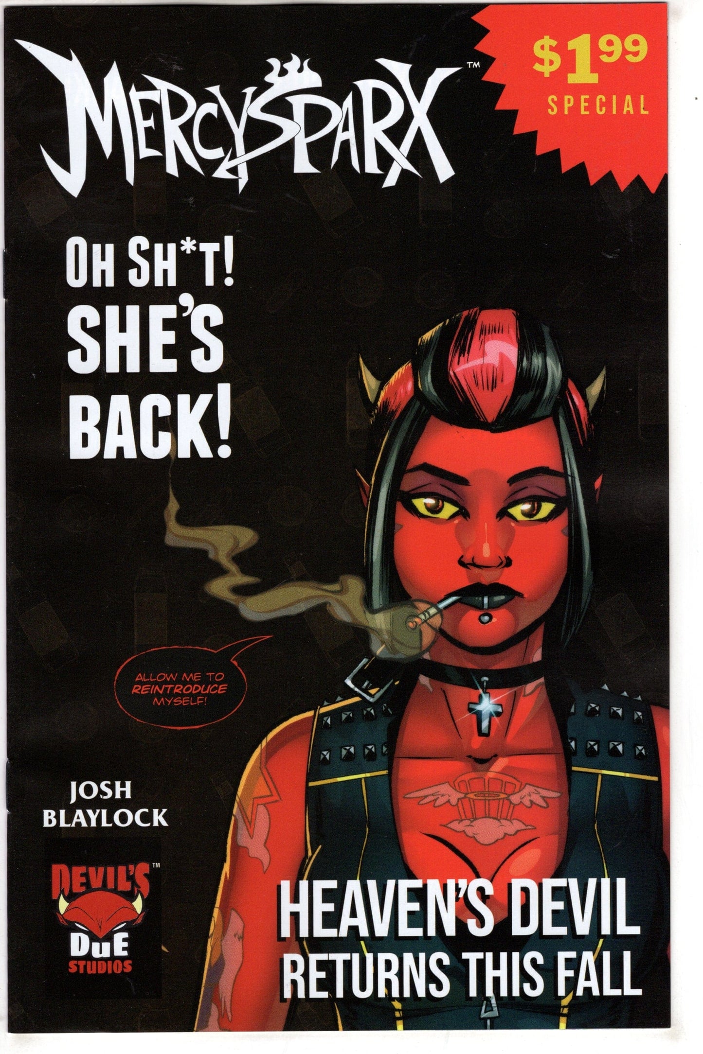 DEVILS DUE COMIC BOOK Mercy Sparx Oh S**T Shes Back 1.99 Special (Mature)