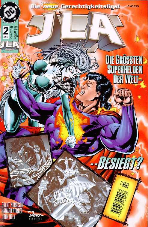 Dino Comics COMIC BOOK JLA #2 (VF/NM)