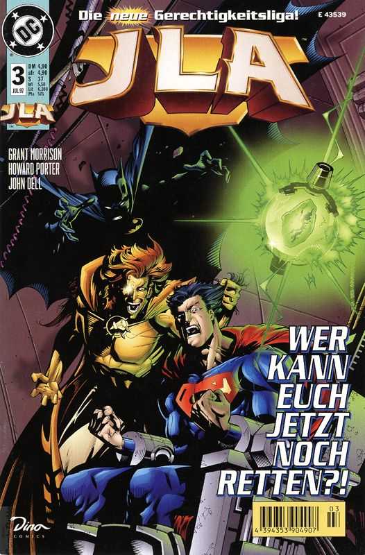 Dino Comics COMIC BOOK JLA #3 (VF/NM)