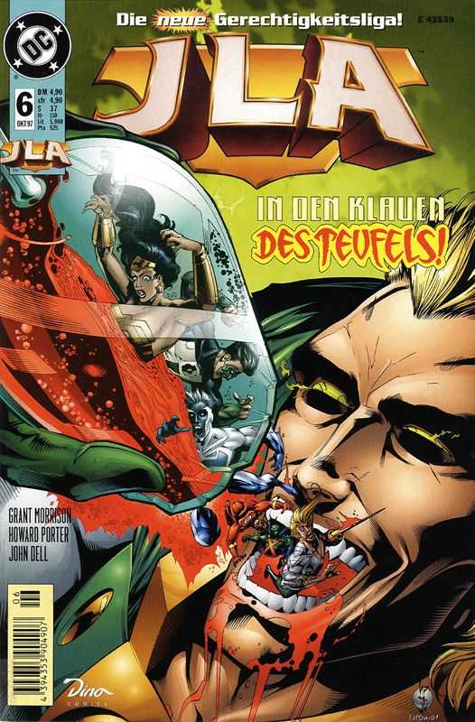 Dino Comics COMIC BOOK JLA #6 (VF/NM)