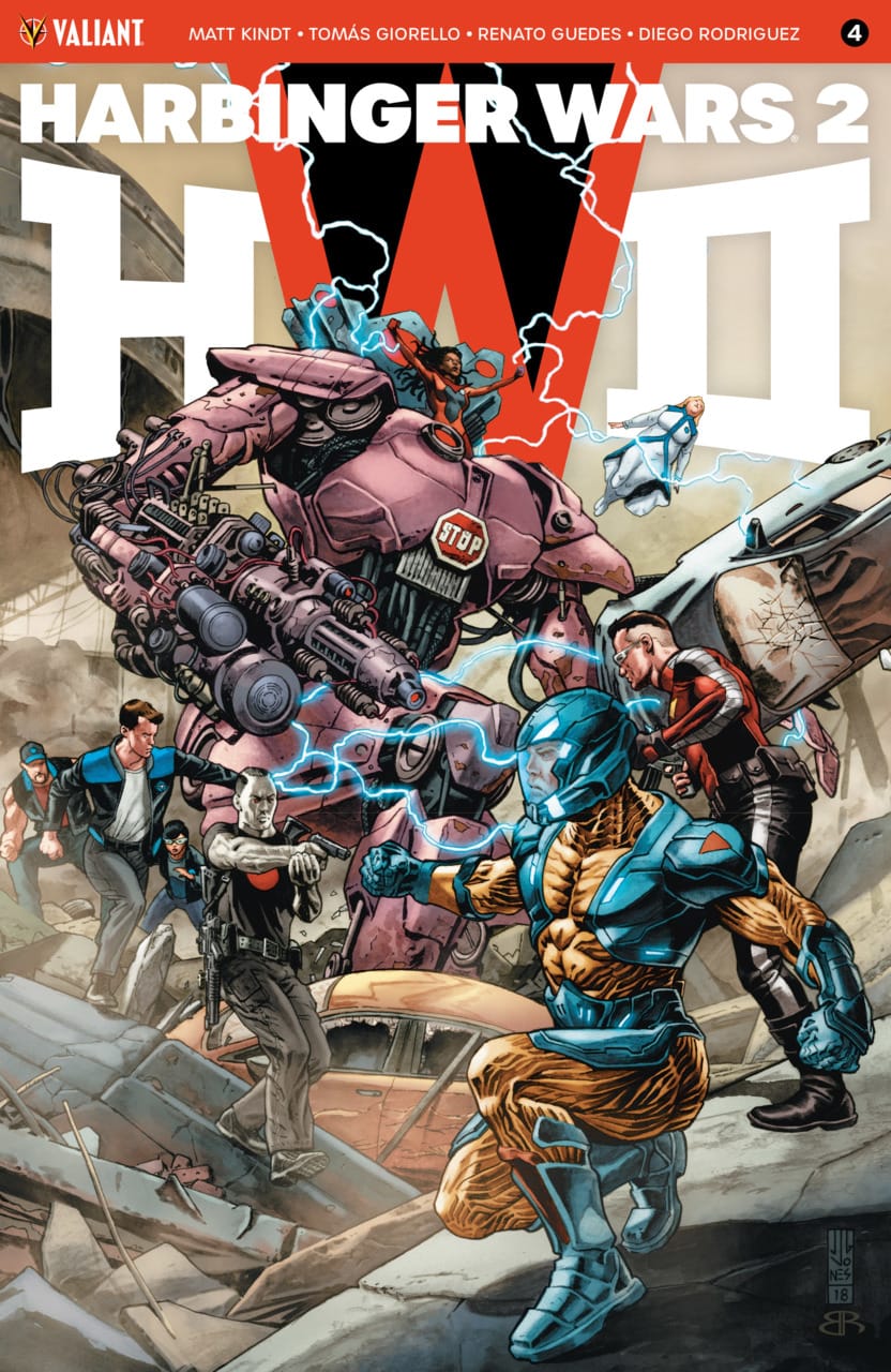 DMG/Valiant Entertainment COMIC BOOK Harbinger Wars 2 #4 (VF/NM)