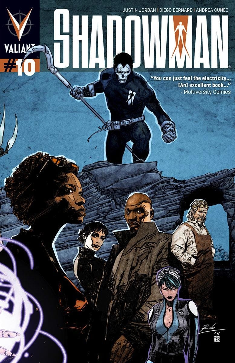 DMG/Valiant Entertainment COMIC BOOK Shadowman #10 - CVR B (VF/NM)